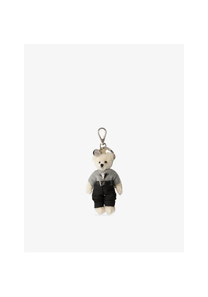 Prada Teddy Cotton and Mohair-Blend Bag Charm