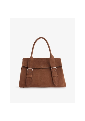 Womens Max Mara Archetipo Leather Tote Bag