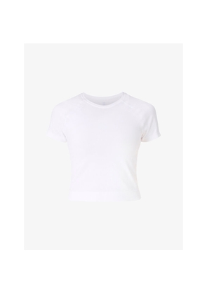 Womens Sweaty Betty Athlete Seamless Stretch-Woven T-Shirt