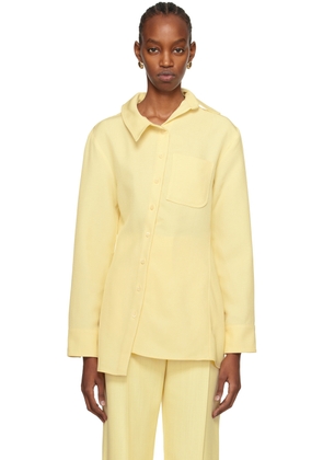 JACQUEMUS Yellow Les Sculptures 'La chemise Pablo' Shirt