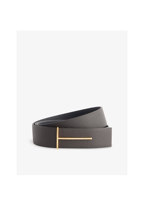 Mens Tom Ford Slim-T Leather Belt