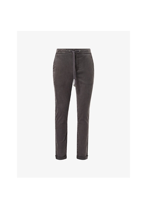 Mens Paige Fraser Straight-Leg Woven Trousers