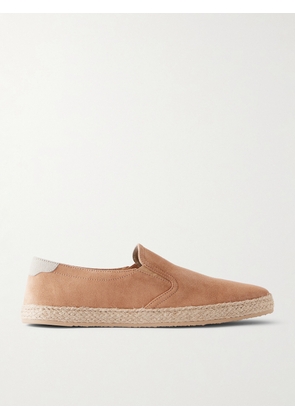 Brunello Cucinelli - Suede Espadrilles - Men - Brown - EU 40