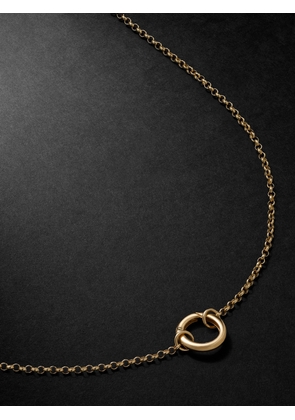 Foundrae - Small Open Belcher 18-Karat Gold Necklace - Men - Gold