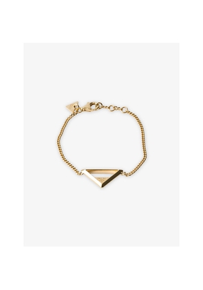 Womens Prada Triangle Metal Bracelet