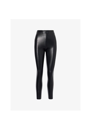 Womens Commando Faux-Leather Leggings