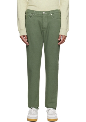 A.P.C. Green Petit New Standard Jeans