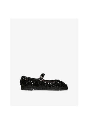 Womens Flabelus The Little Prince Sequin-Embellished Mary-Jane Shoes