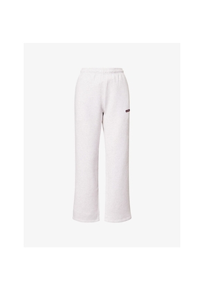 Womens Ru & Rocka Core Straight-Leg Cotton-Blend Jogging Bottoms