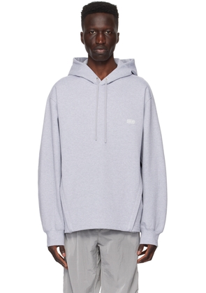 Solid Homme Gray Extension Hoodie