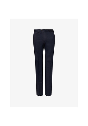 Mens Corneliani Slim-Leg Mid-Rise Cotton-Blend Trousers