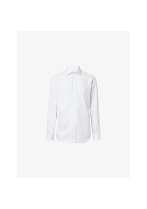 Mens Corneliani Regular-Fit Long-Sleeve Cotton Twill Shirt