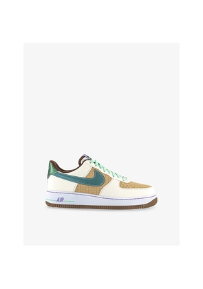 Mens Nike Air Force 1 Retro Low Low-Top Leather Trainers
