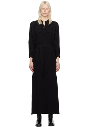 A.P.C. Black Marla Maxi Dress
