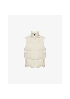 Womens The North Face x Skims 1996 Nuptse Hooded Shell-Down Vest