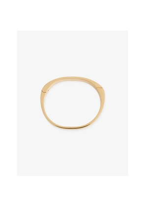 Womens Toteme Signature Yellow-Gold and Palladium Plated Brass Bracelet