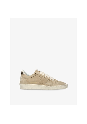 Womens Golden Goose Ballstar 2 Exclusive Suede Trainers