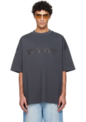Fear of God ESSENTIALS Gray Holiday 90s Short Sleeve T-shirt