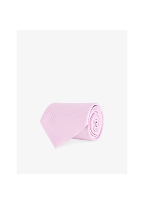 Mens Tom Ford Diamond Woven Silk Tie