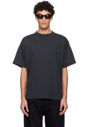 Fear of God ESSENTIALS Gray Holiday Embroidered Essential T-shirt