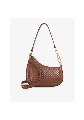 Womens Dune Direction Small Leather Shoulder Bag