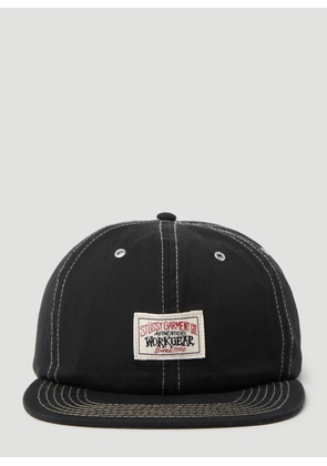 Stüssy Workgear Baseball Cap - Man Hats Black One Size
