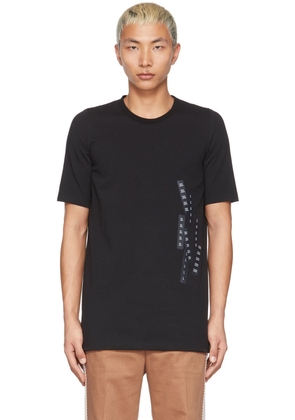 doublet Black Stretching Onesize T-Shirt