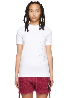 doublet White Stretching Onesize T-Shirt