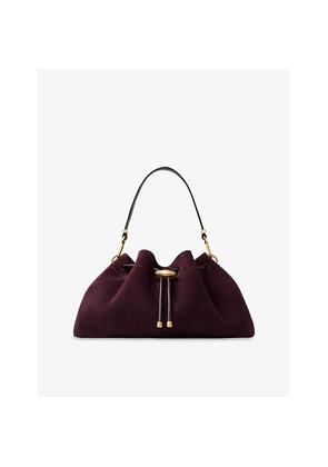 Womens Jimmy Choo Cinch Medium Suede Handbag