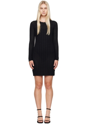Loulou de Saison Black Senty Minidress