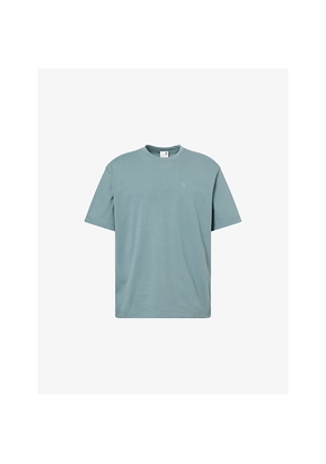 Mens Club Collective-T Crewneck Cotton-Jersey T-Shirt