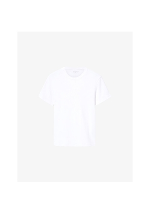 Mens Allsaints Theo Short-Sleeved Cotton-Jersey T-Shirt