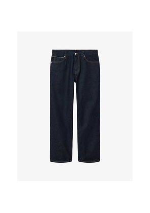 Mens Allsaints Lenny Straight-Leg Mid-Rise Denim Jeans