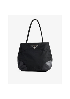 Womens Reselfridges Pre-Loved Prada Tessuto Easy Zip Nylon Tote Bag