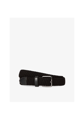 Mens The Kooples Plaited Woven Belt