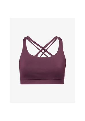 Womens Lululemon Energy Evolve Padded-Cups Sports Bra