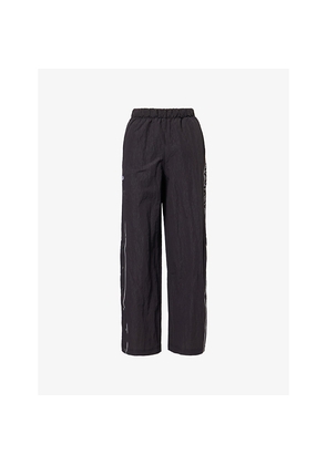 Womens Lululemon Logo-Print Woven Track Pants