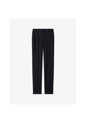 Womens Joseph Colburn Slim-Fit Woven Trousers