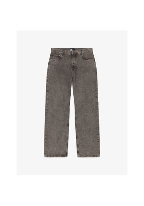Mens The Kooples Washed Relaxed-Fit Jeans