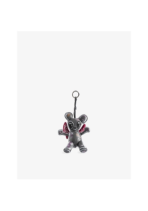 Womens Zadig&Voltaire Sassy Mouse Leather Keychain