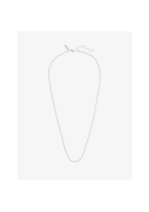 Mens Commonlines Ball Chain Sterling-Silver Necklace