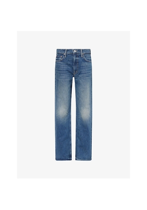 Womens Mother The Reifler Straight-Leg Denim Jeans