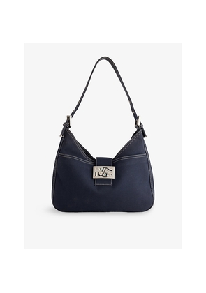 Womens Reselfridges Pre-Loved Fendi Mama Baguette Canvas Top Handle Bag