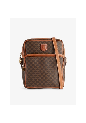 Womens Reselfridges Pre-Loved Celine Macadam Coated Canvas Cross Body Bag