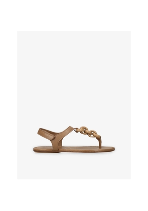 Womens Pedro Garcia Paris Thong Leather Sandals