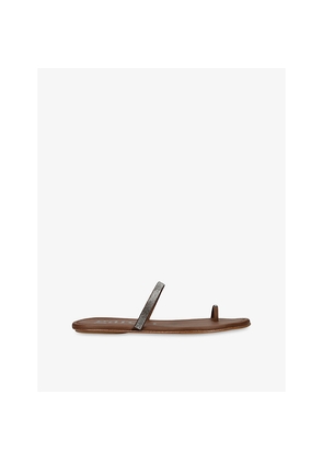 Womens Pedro Garcia Pita Swarovski® Crystal Leather Sandals