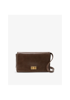 Womens Reiss Aletta Leather Shoulder Bag