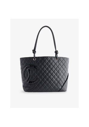 Womens Reselfridges Pre-Loved Chanel Ligne Cambon Leather Tote Bag