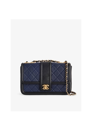 Womens Reselfridges Pre-Loved Chanel Timeless Chain Flap Leather Shoulder Bag