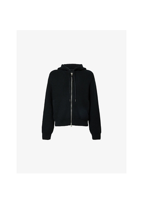 Mens Tom Ford Zip-Up Knitted Wool Hoody